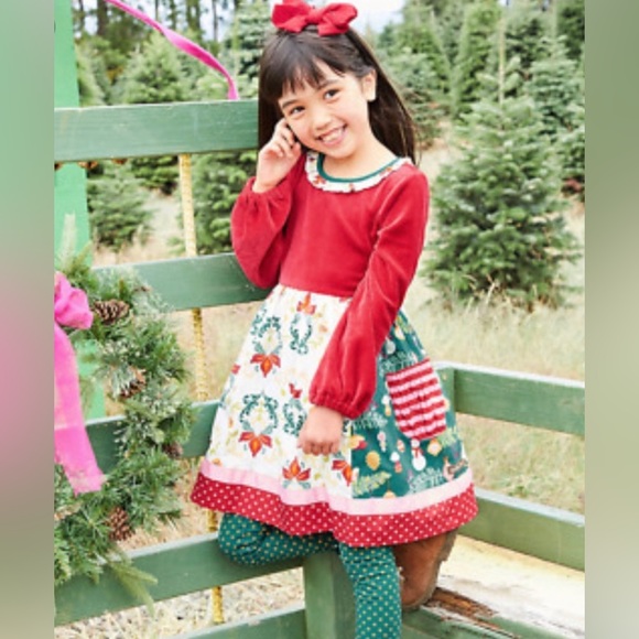 Matilda Jane Other - Matilda Jane Happy Holly Daze Christmas Dress size 6